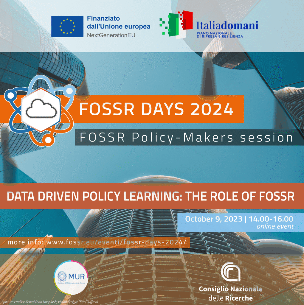 FOSSR DAYS 2024: Policy-makers session 5 2024   ott.9   FOSSR DAYS policysession social card