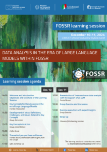FOSSR locandina learning session Nuzzolese_fronte