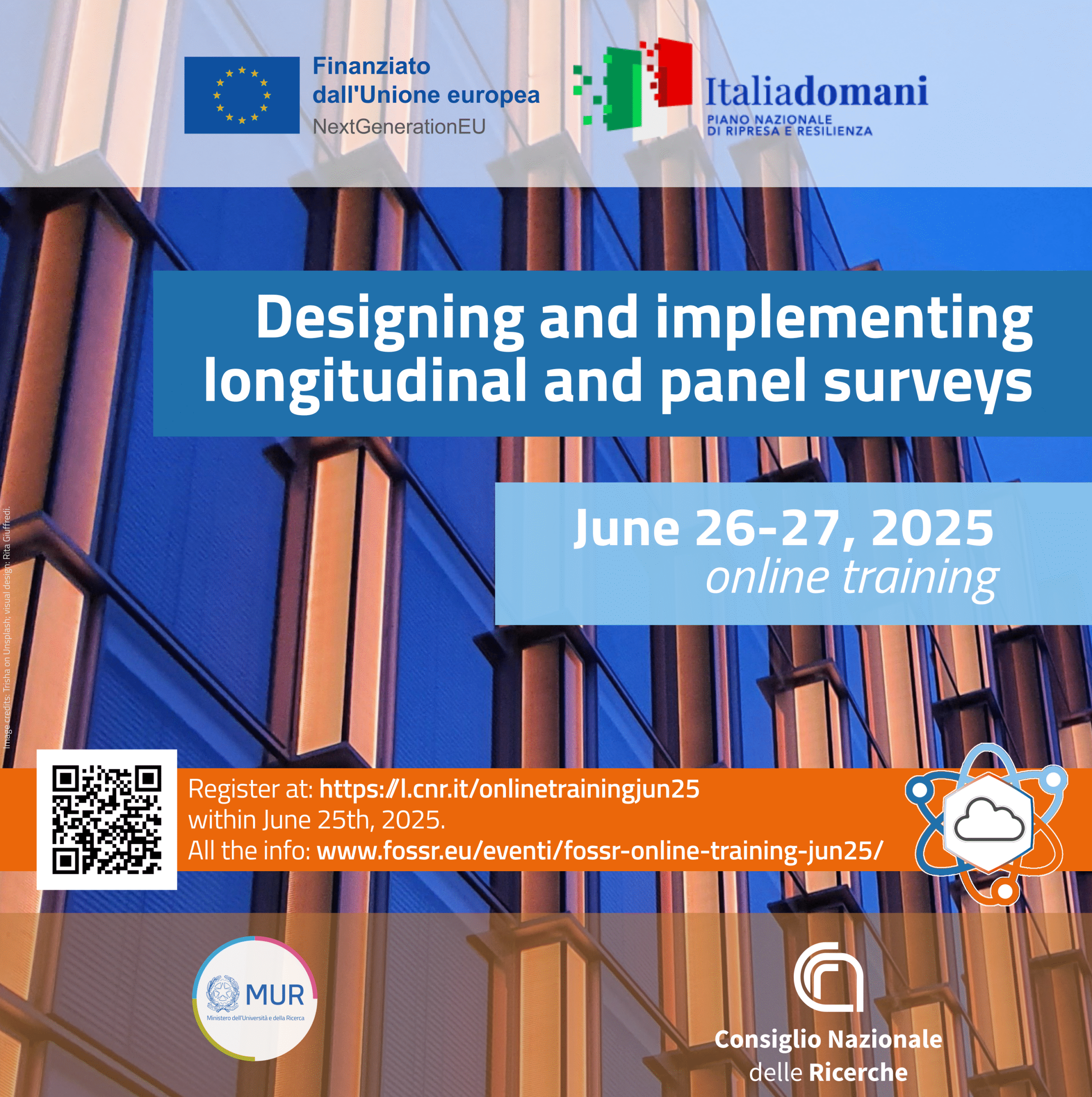FOSSR online training: “Designing and implementing longitudinal and panel surveys”