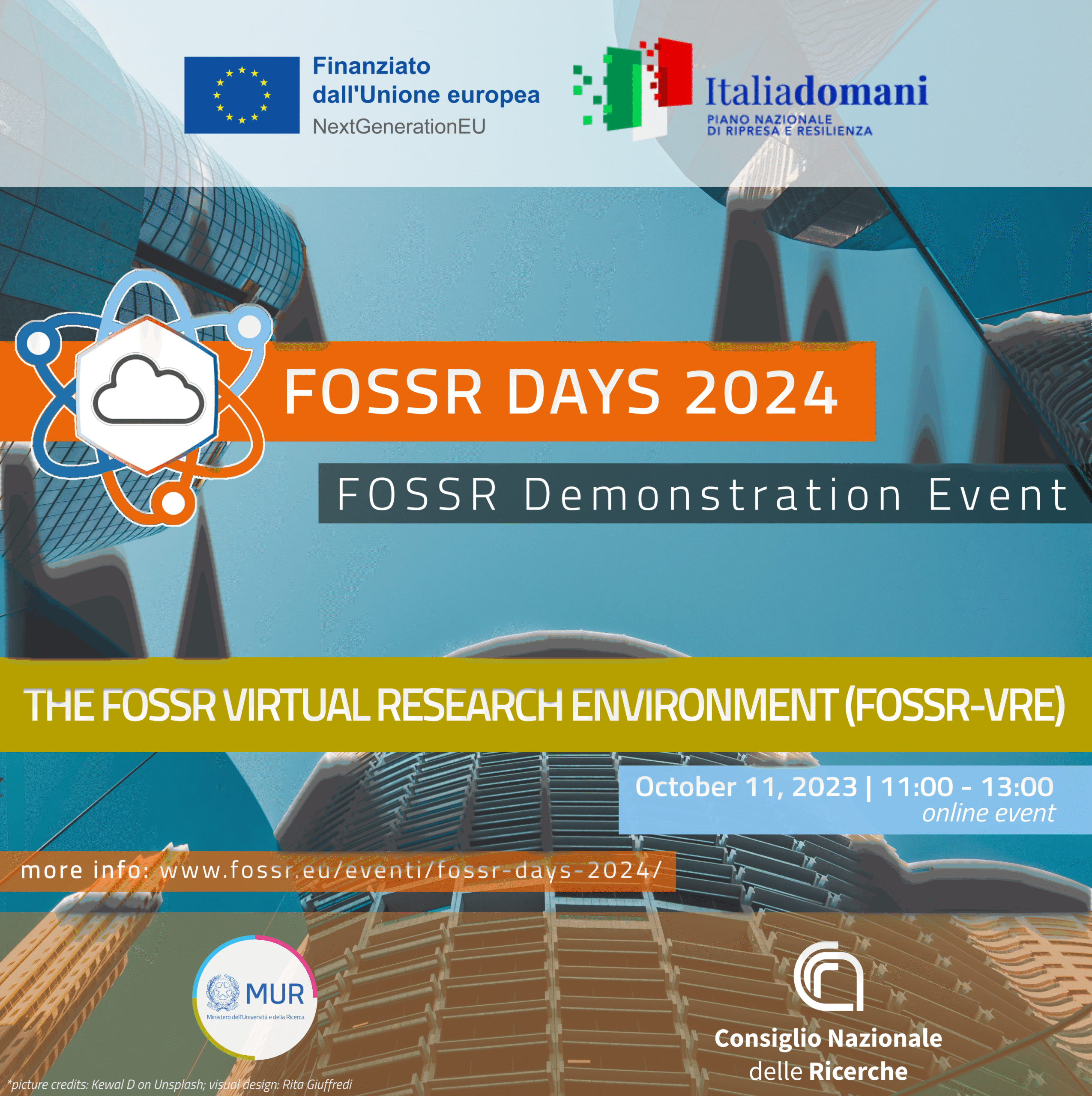 FOSSR DAYS 2024: Online Demonstration Event “The FOSSR Virtual Research Environment”