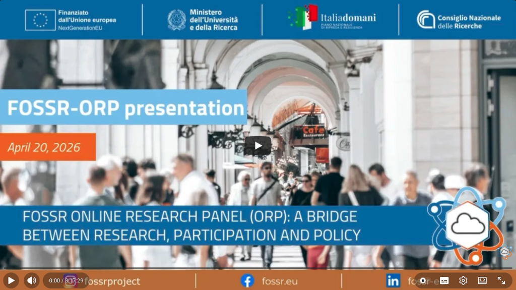 Online Research Panel (ORP) 13 Screenshot 2026 07 14 alle 17.59.01