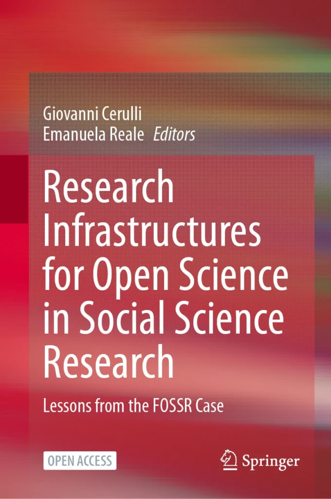 FOSSR diventa un libro: pubblicato da Springer il volume sulle infrastrutture di ricerca per le scienze sociali 2 FOSSR BOOK cop